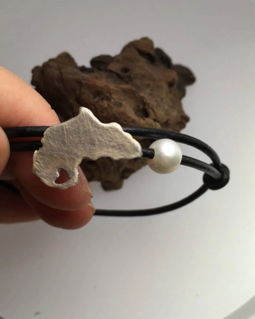 Africa Bracelet With Pearl
