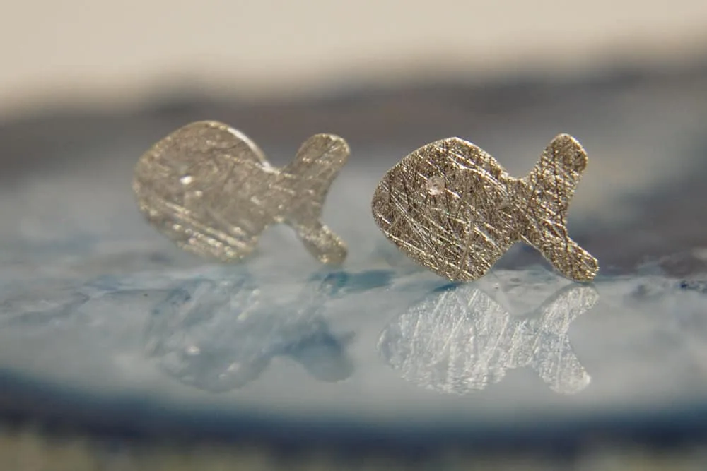 Pendientes Peces 3 by AfricanDreamland Joya de forma de pez