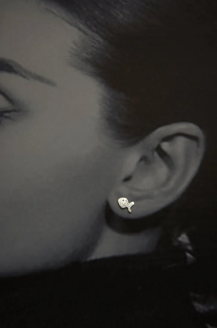 Pendientes Fish Stud