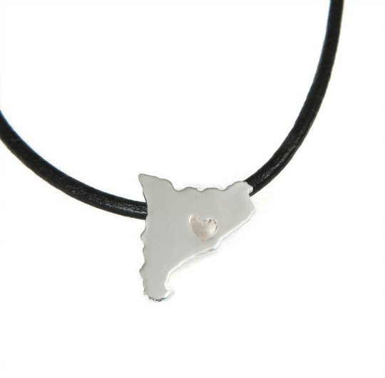 Catalunya Necklace In Silver