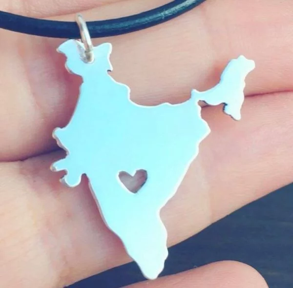 Collar De Plata India Hecho A Mano Por Africandreamland