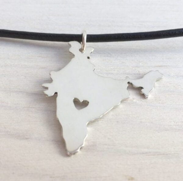 Silver India Necklace
