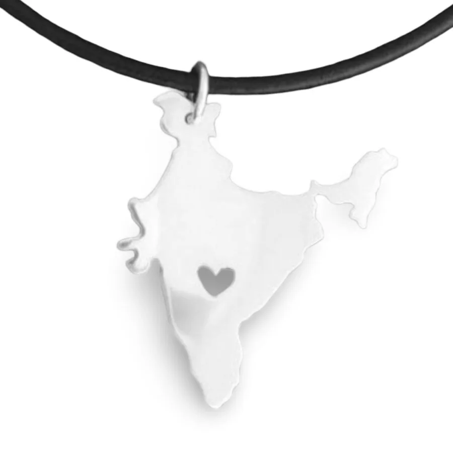 Collar de plata India