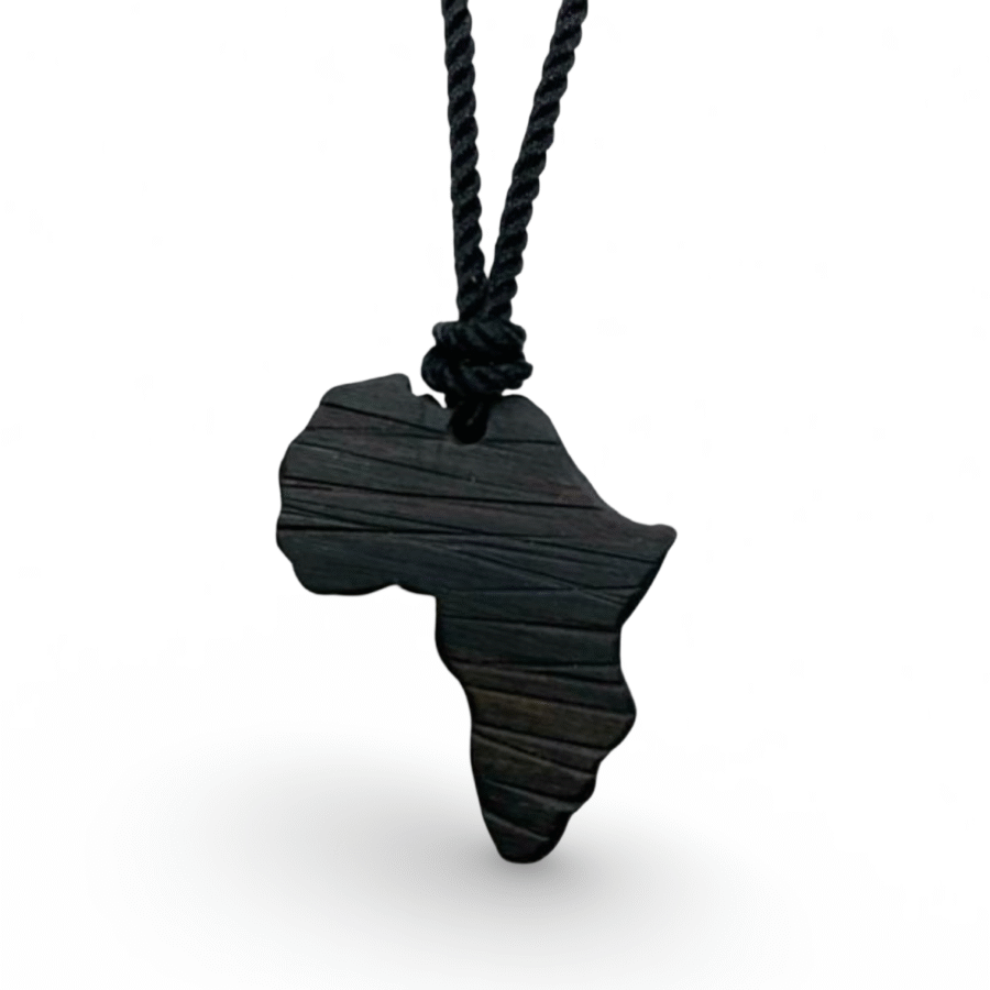 Colgante África madera Ébano