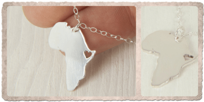 Africa Necklace Silver Handmade By Africandreamland
