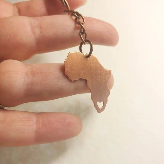 Africa Map Keychain - Image 5