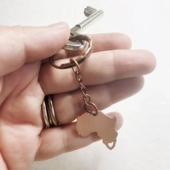 Africa Map Keychain - Image 6