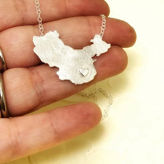 china map necklace with heart 5ea30a5c • AfricanDreamLand