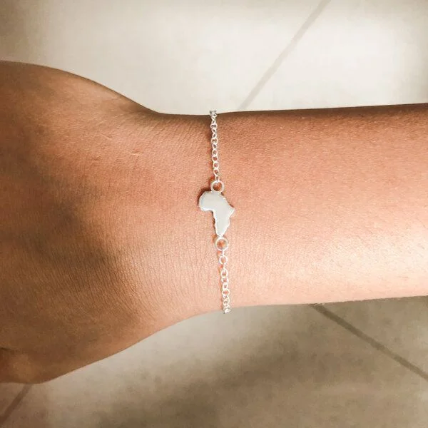 Pulsera de plata África - Imagen 2