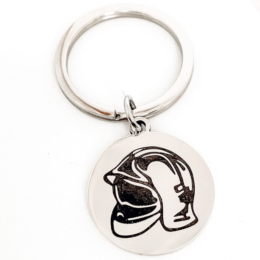 Firefighter Helmet Keychain