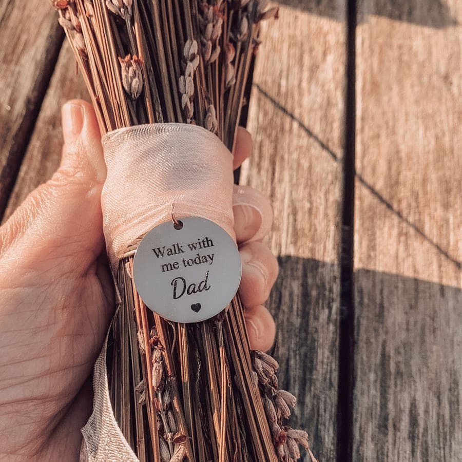 bridal bouquet charm in rose gold africandreamland