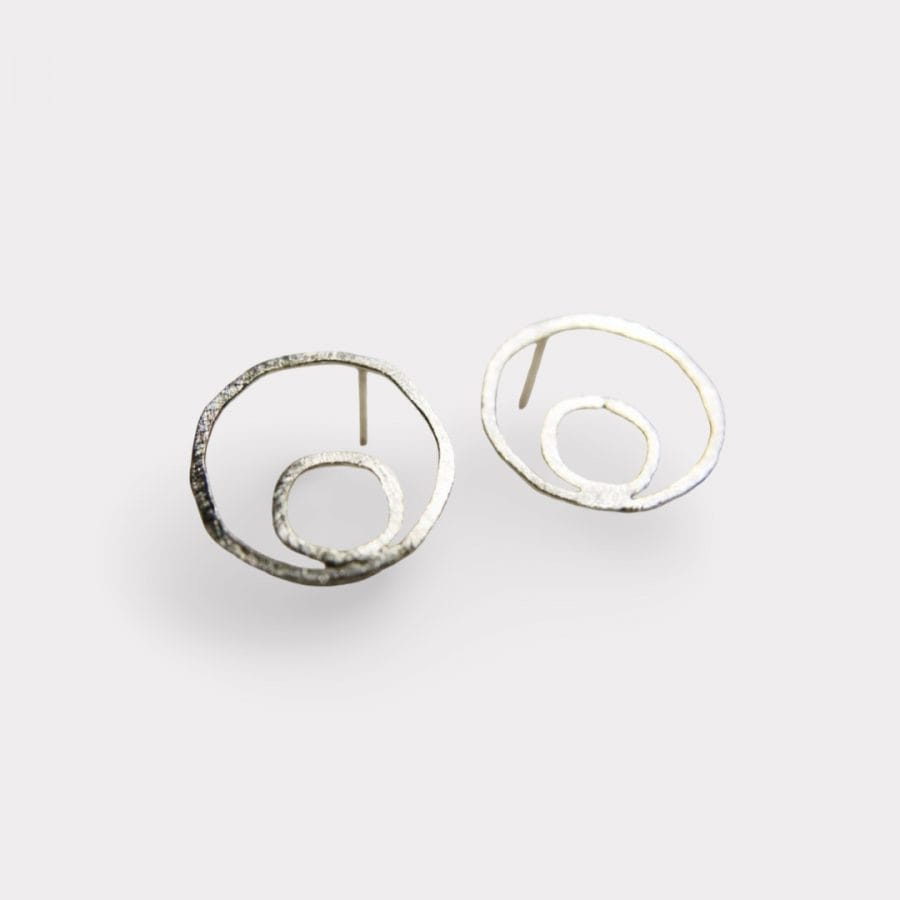 Double Circle Earrings