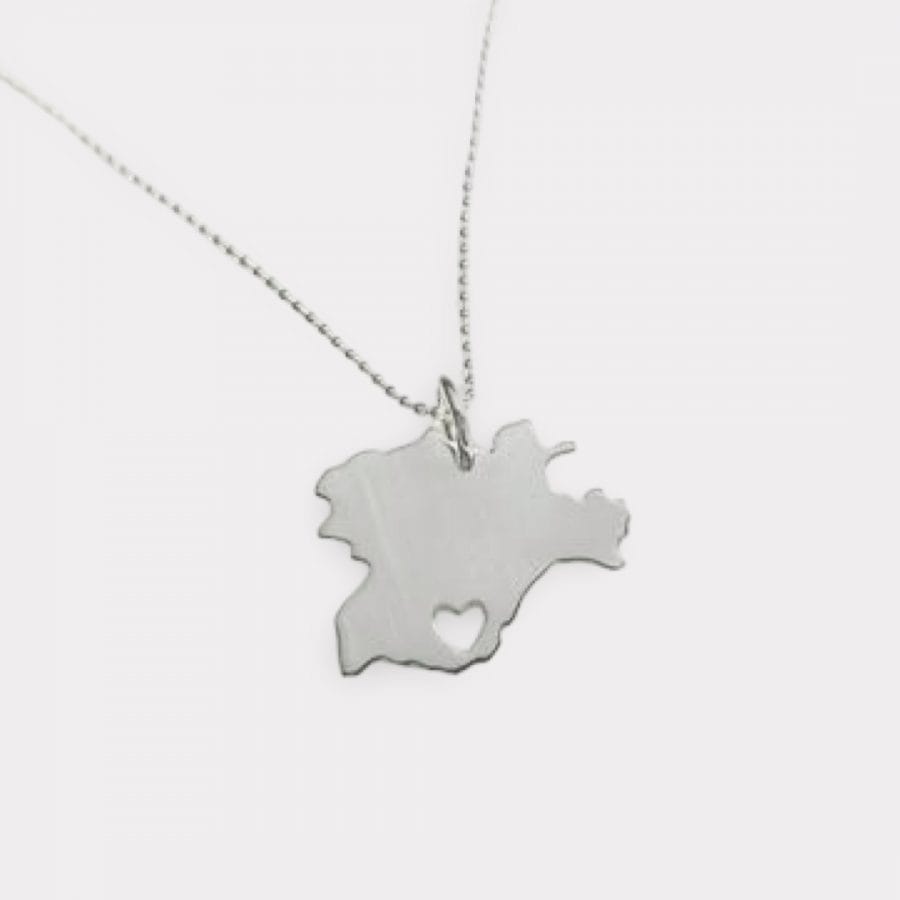 Silver Castilla y León Necklace