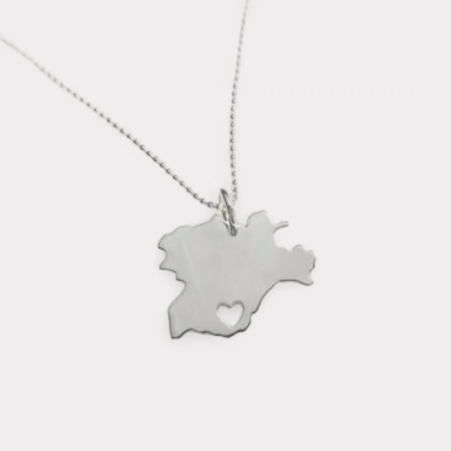 Silver Castilla y León Necklace