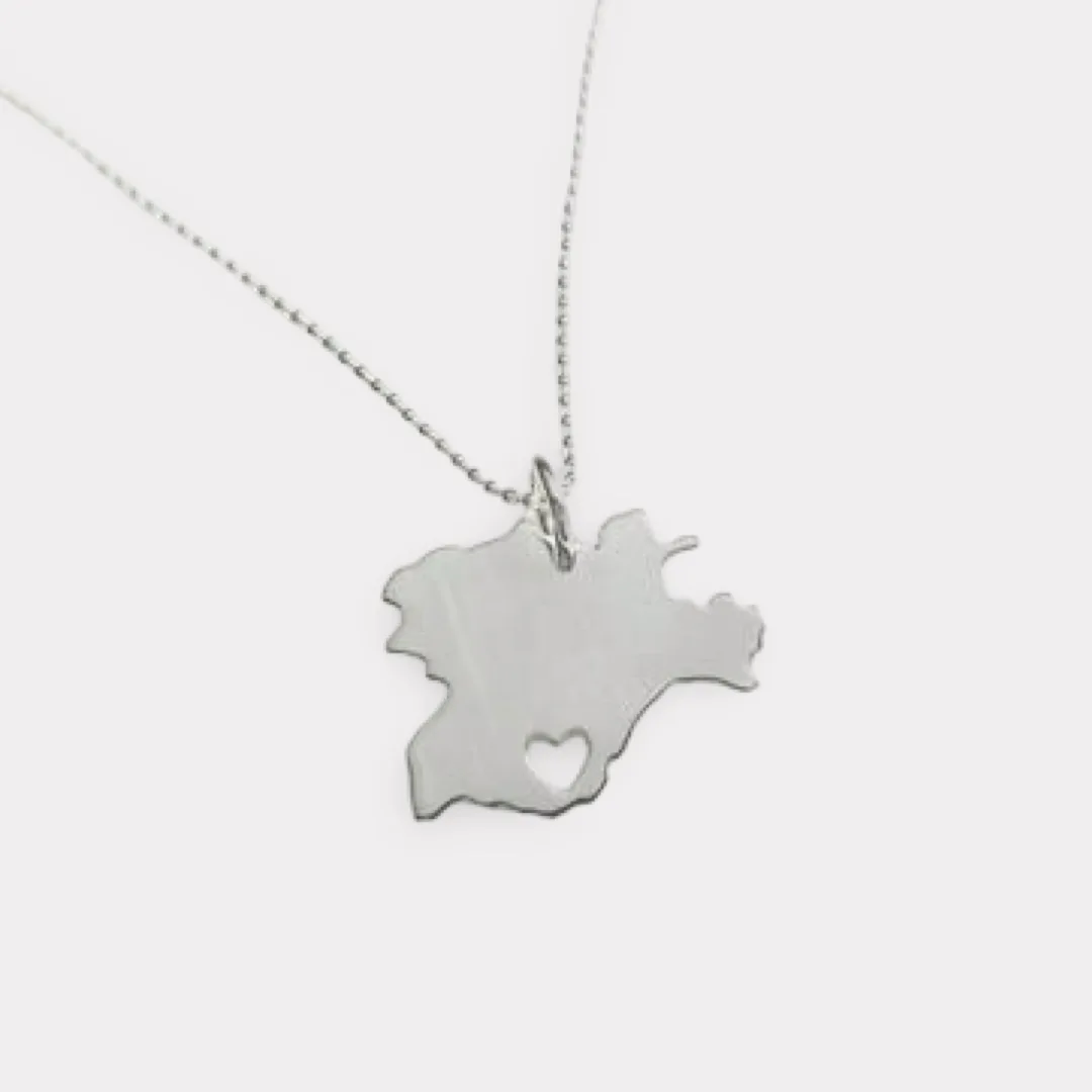 Silver Castilla Y León Necklace