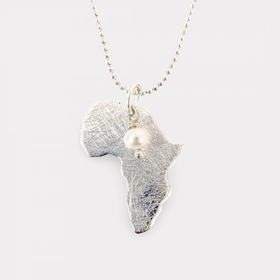 Africa Necklace Pearl