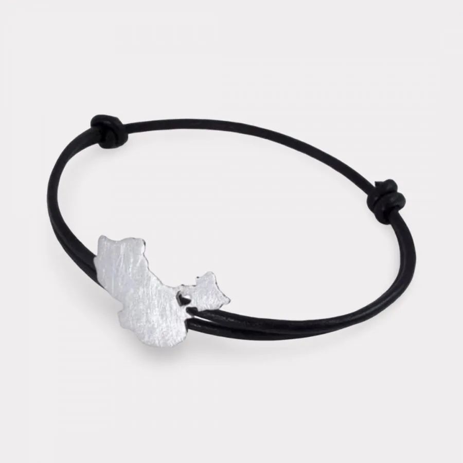 Silver China Bracelet