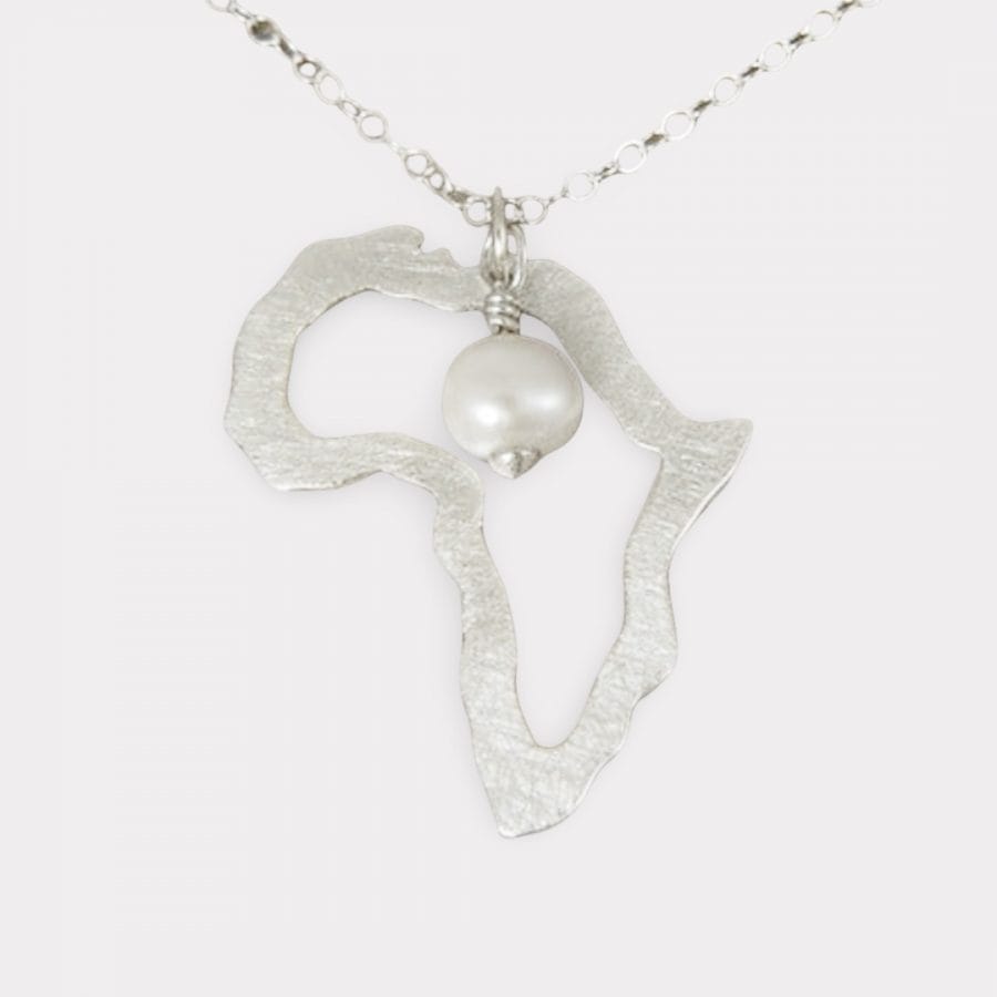 Africa Necklace with Pearl