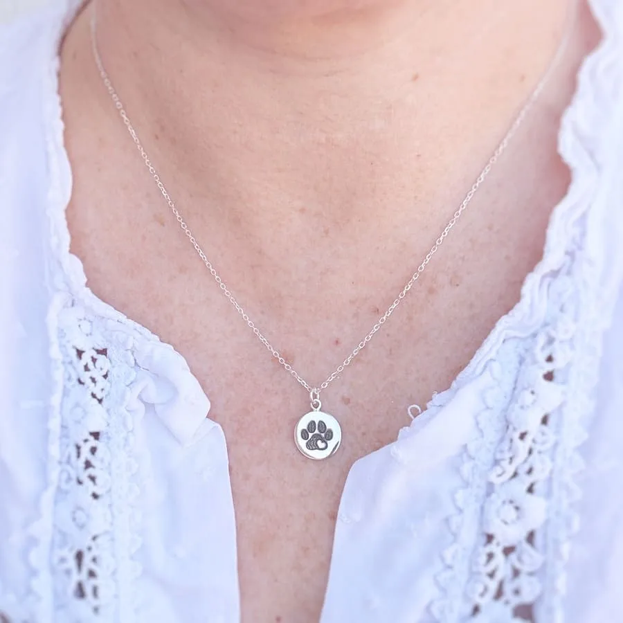 Dog Pawprint Pendant - Image 3